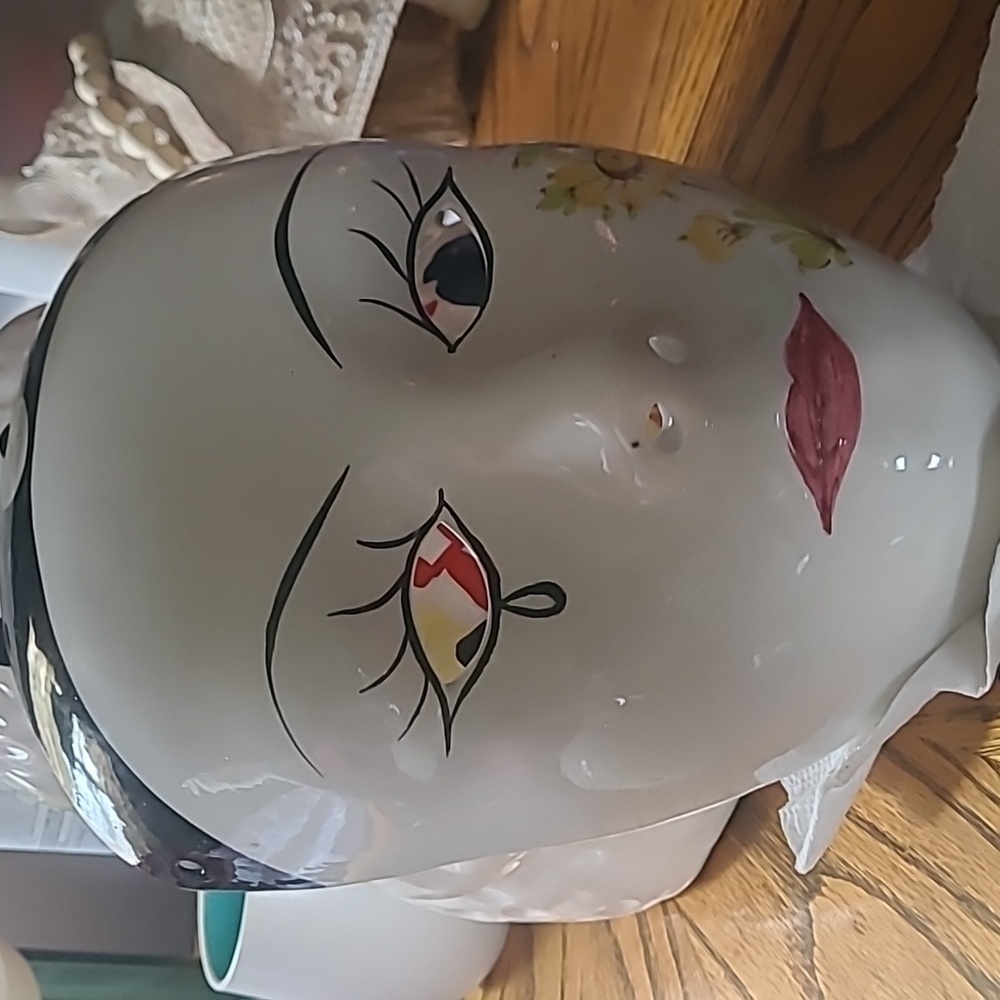 Two Ceramic Masks - Picture 3 of 8
